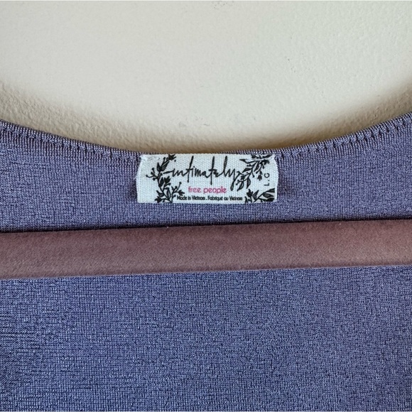 Intimately by Free People Turnt Bodysuit in Silver Mauve - Picture 4 of 5